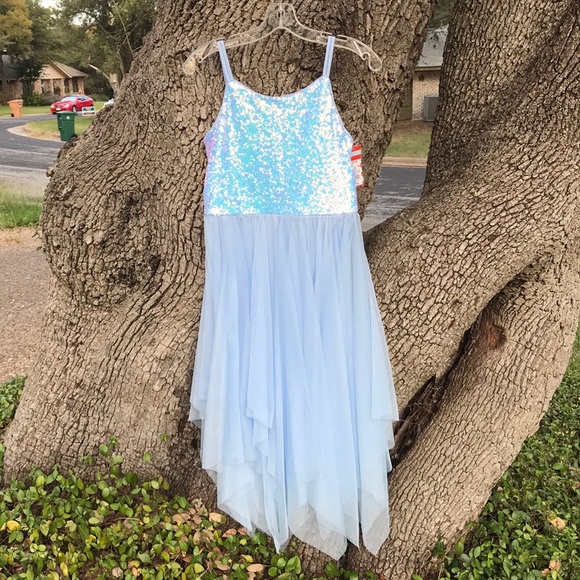 girls sequin maxi dress